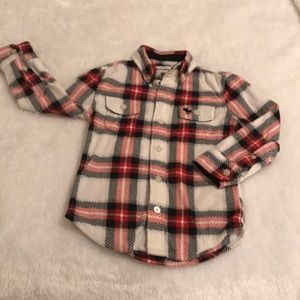 ‼️SOLD‼️Abercrombie & Fitch Kids Flannel Shirt